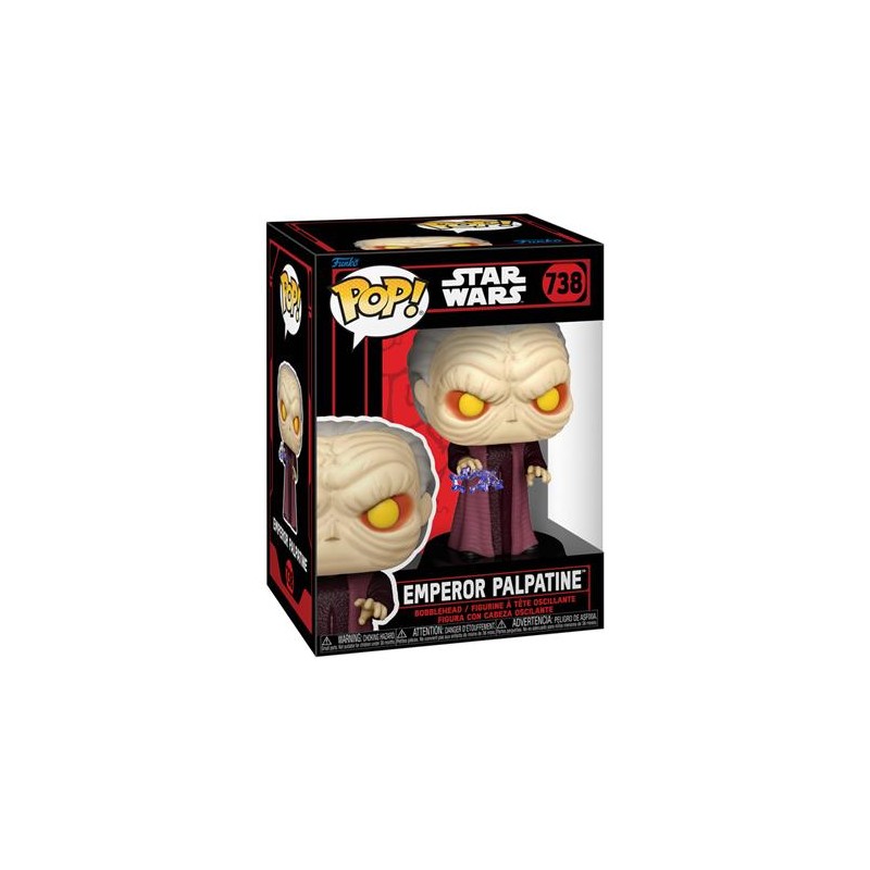 Pop Star Wars: Darkside Emperor Palpatine 738